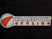 Stansat klistermärke Transportstyling