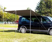 Markis till Ford Custom Tourneo från 2023- | Grå - Sidomonterad