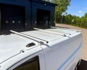 Takräcken 160 cm för Volkswagen Transporter T7 från 2024- | Aerodynamiska aluminiumräcken